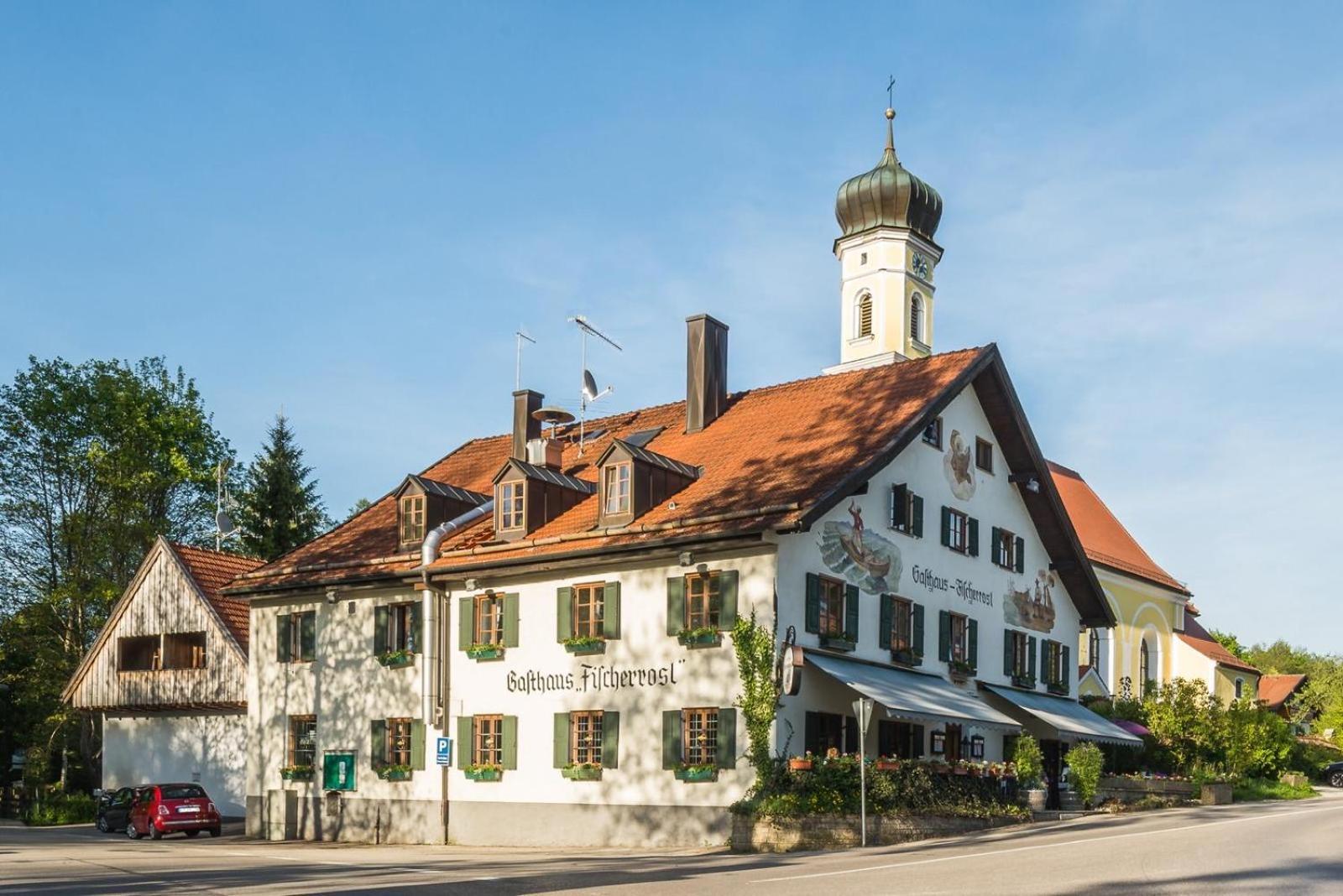 Gasthaus Fischerrosl มึนซิง ภายนอก รูปภาพ